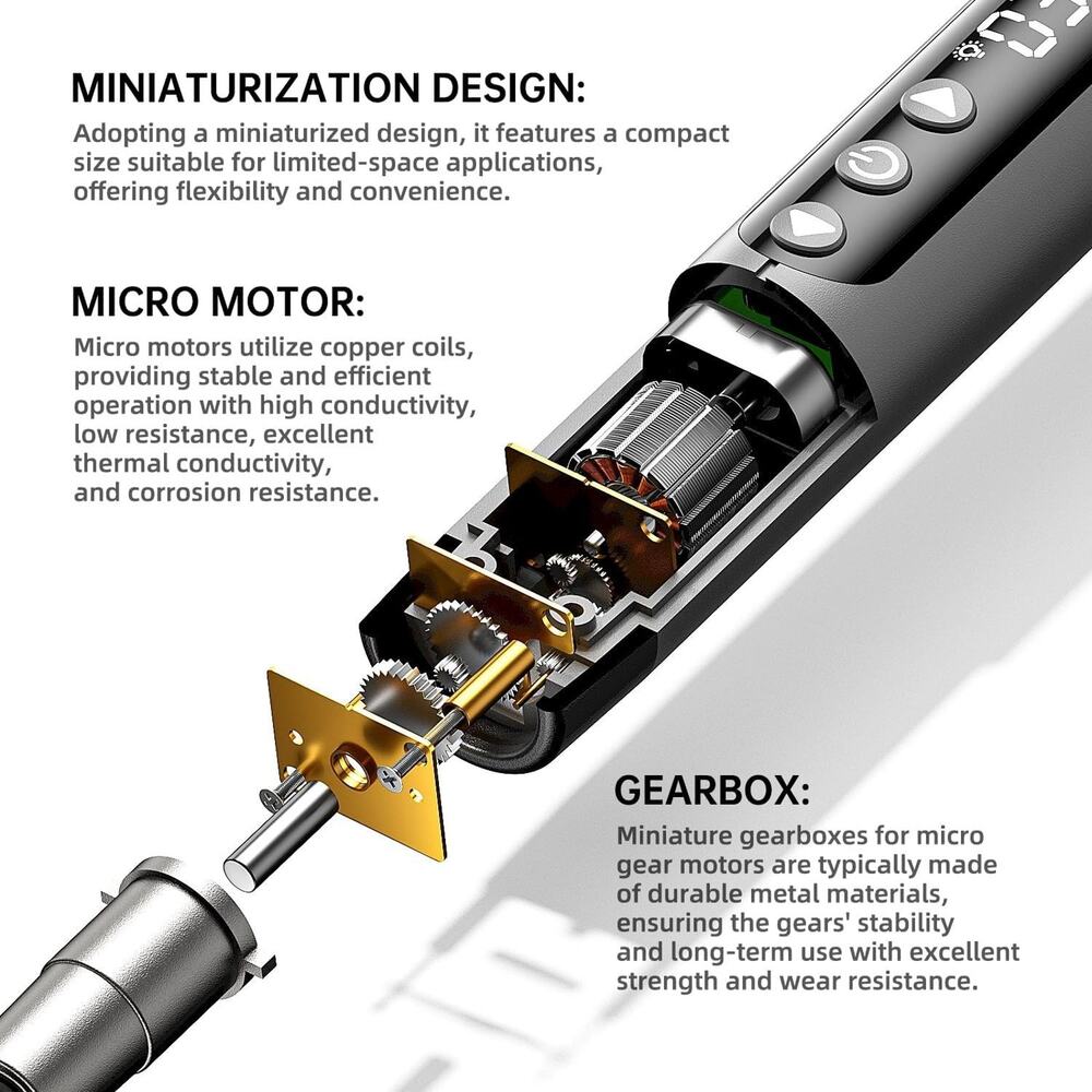 ANVANNA 120-IN-1 Mini Electric Screwdriver Set is a comprehensive electric preci - Picture 3 of 7
